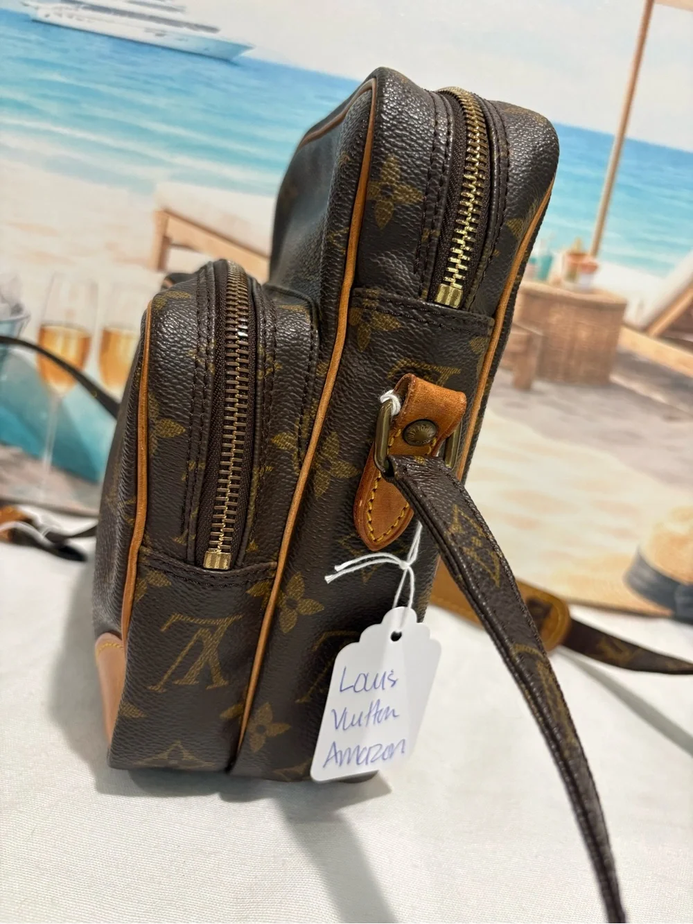 Authentic Louis Vuitton Amazon Monogram Crossbody with Certificate